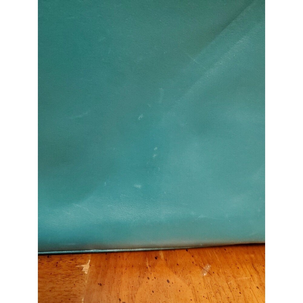 Buxton Turquoise Genuine Leather Reno Laptop Business Woman Travel Tote Large - Picture 10 of 12